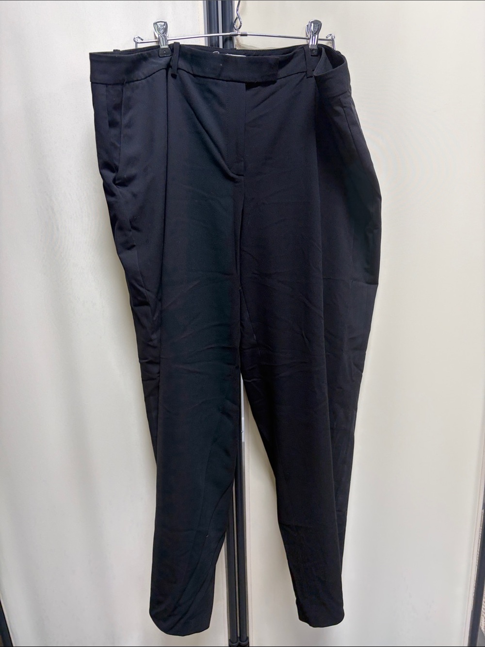 Calvin Klein Black Dress Pants Waistband Detail